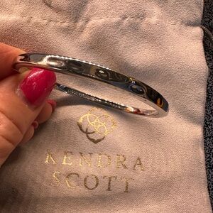 Kendra Scott Shiny Silver Zorte Bracelet